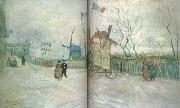 Vincent Van Gogh, Street Seene in Montmartre:Le Moulin a Poivre (nn04)